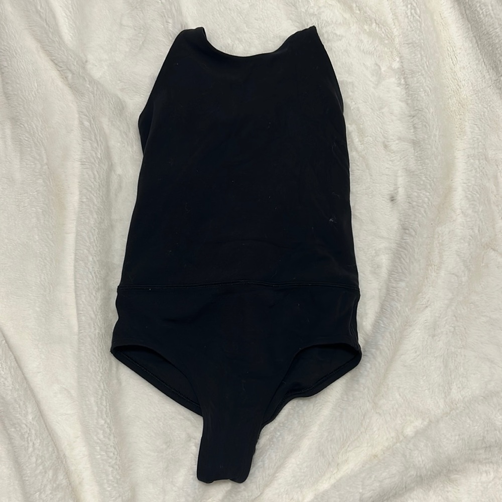 older girls ivivva black leotard
